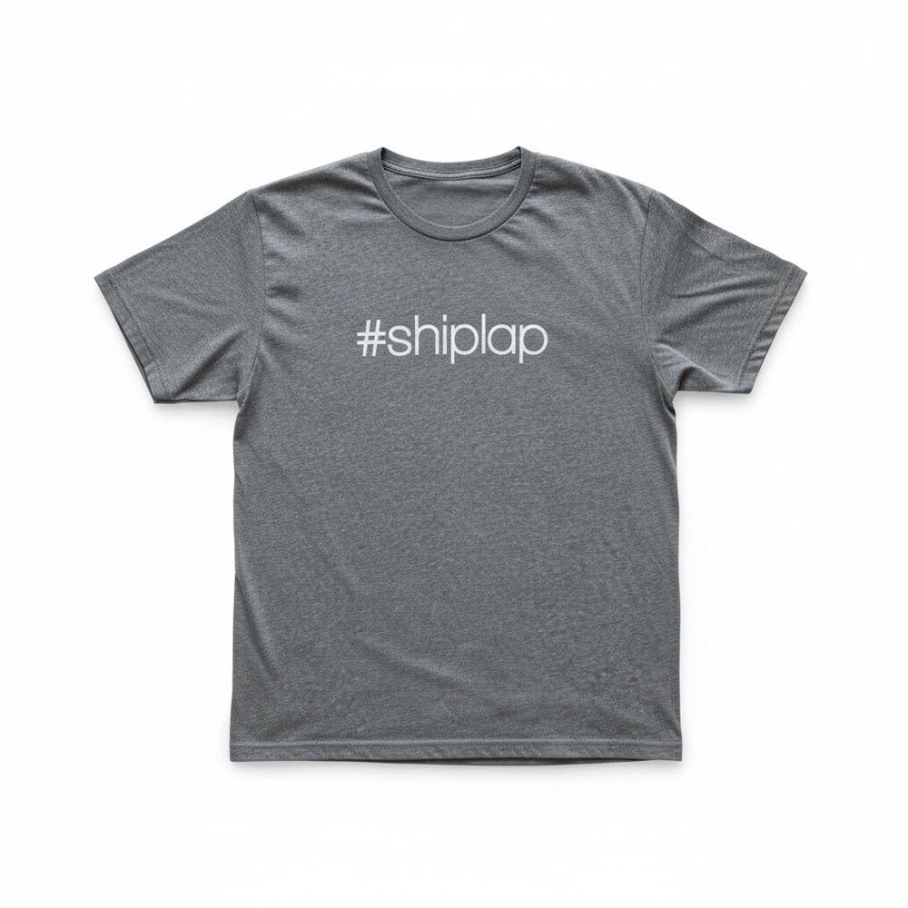 Magnolia Waco Texas Shiplap Graphic T-Shirt Gray Heather XL Fixer Upper Crewneck